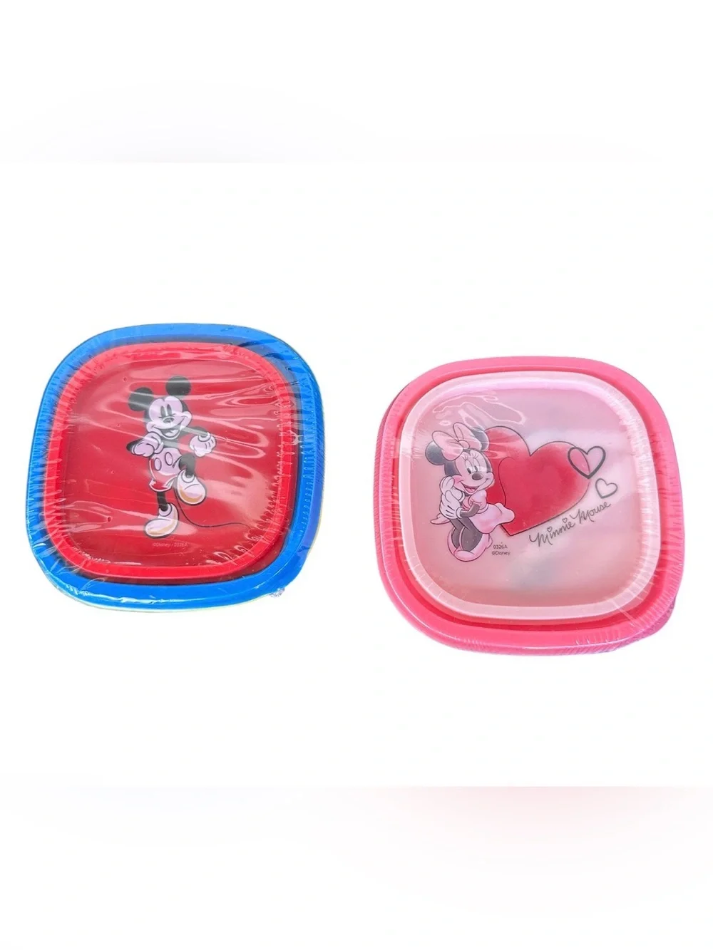 Disney Mickey & Minnie 4pc storage set